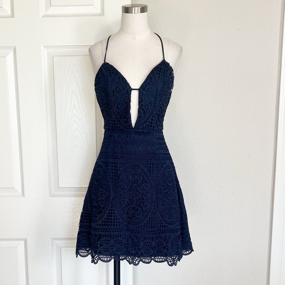 Lovers + Friends Orchard Navy Mini Dress - Picture 4 of 10